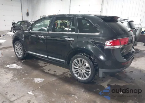 2011 Lincoln Mkx z USA, uszkodzony, nr VIN 2LMDJ8JK7BBJ04466